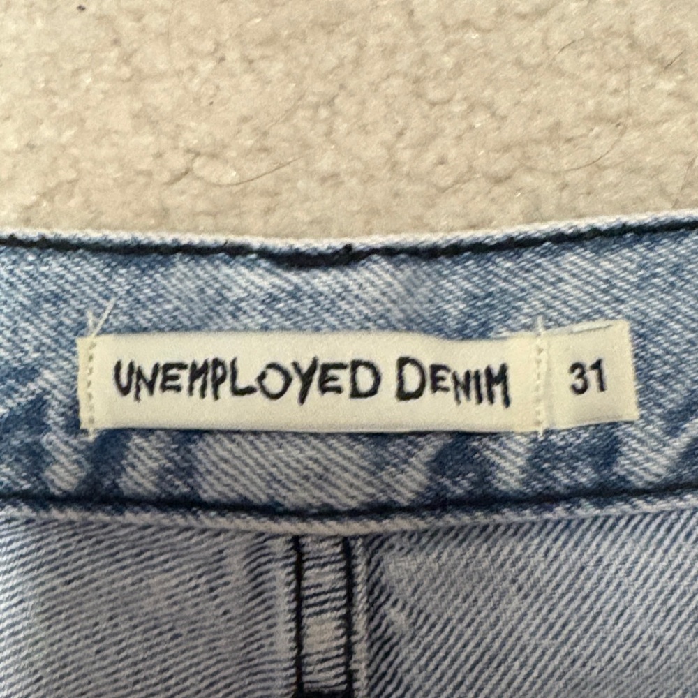 Unemployed Denim Light Blue Jeans - Picture 2 of 3